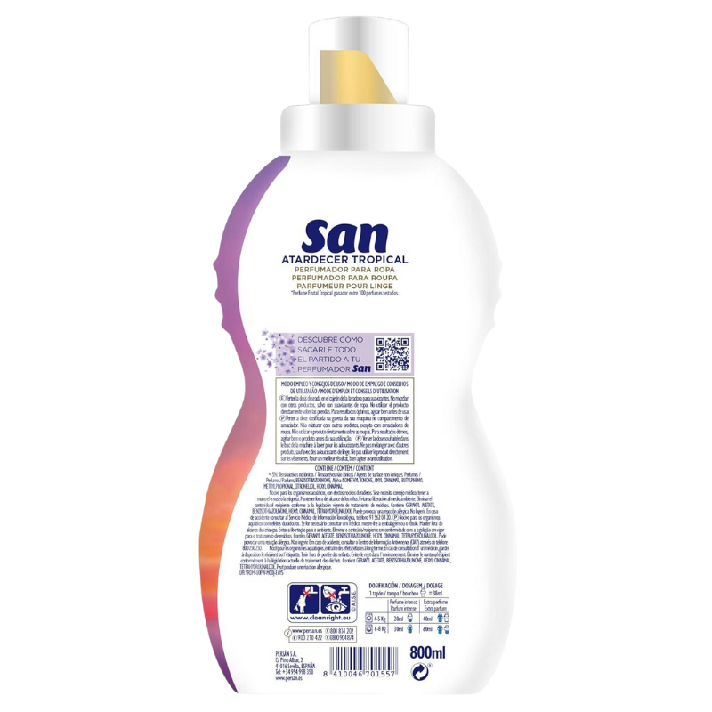 San perfumador atardecer tropical - Imagen 2