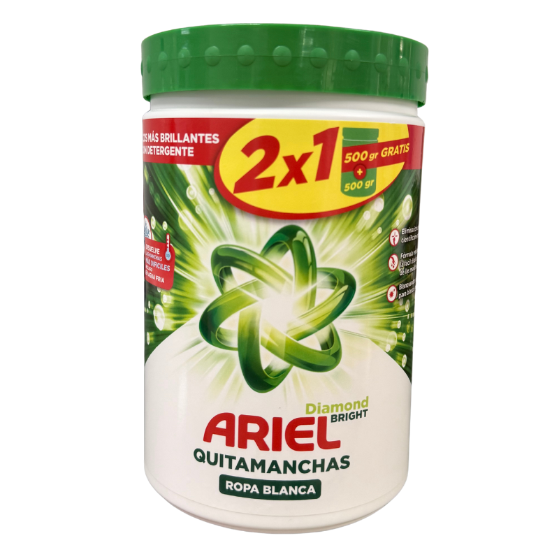 Ariel quitamanchas ropa blanca