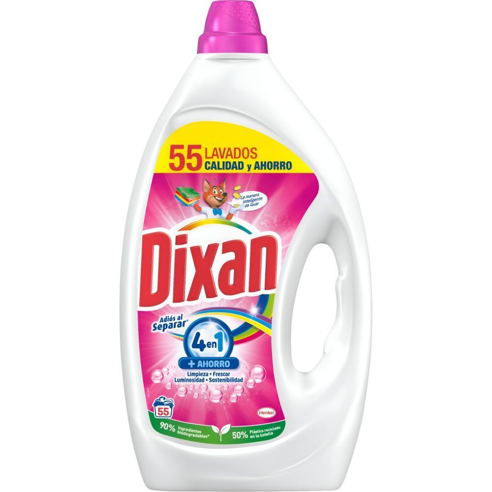 Dixan gel adios al separar