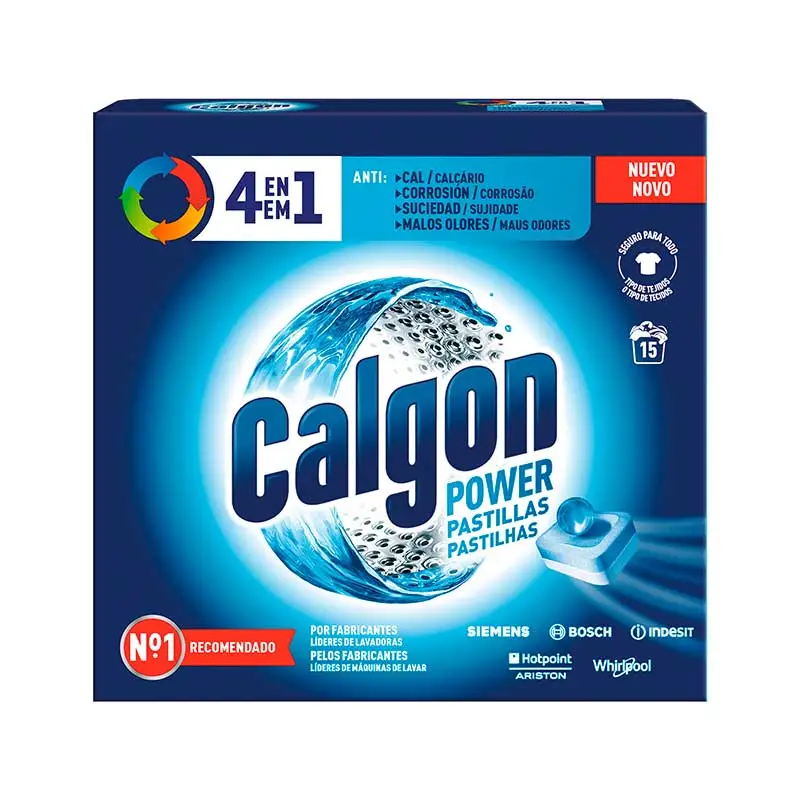 Pastillas antical calgon 4 en 1