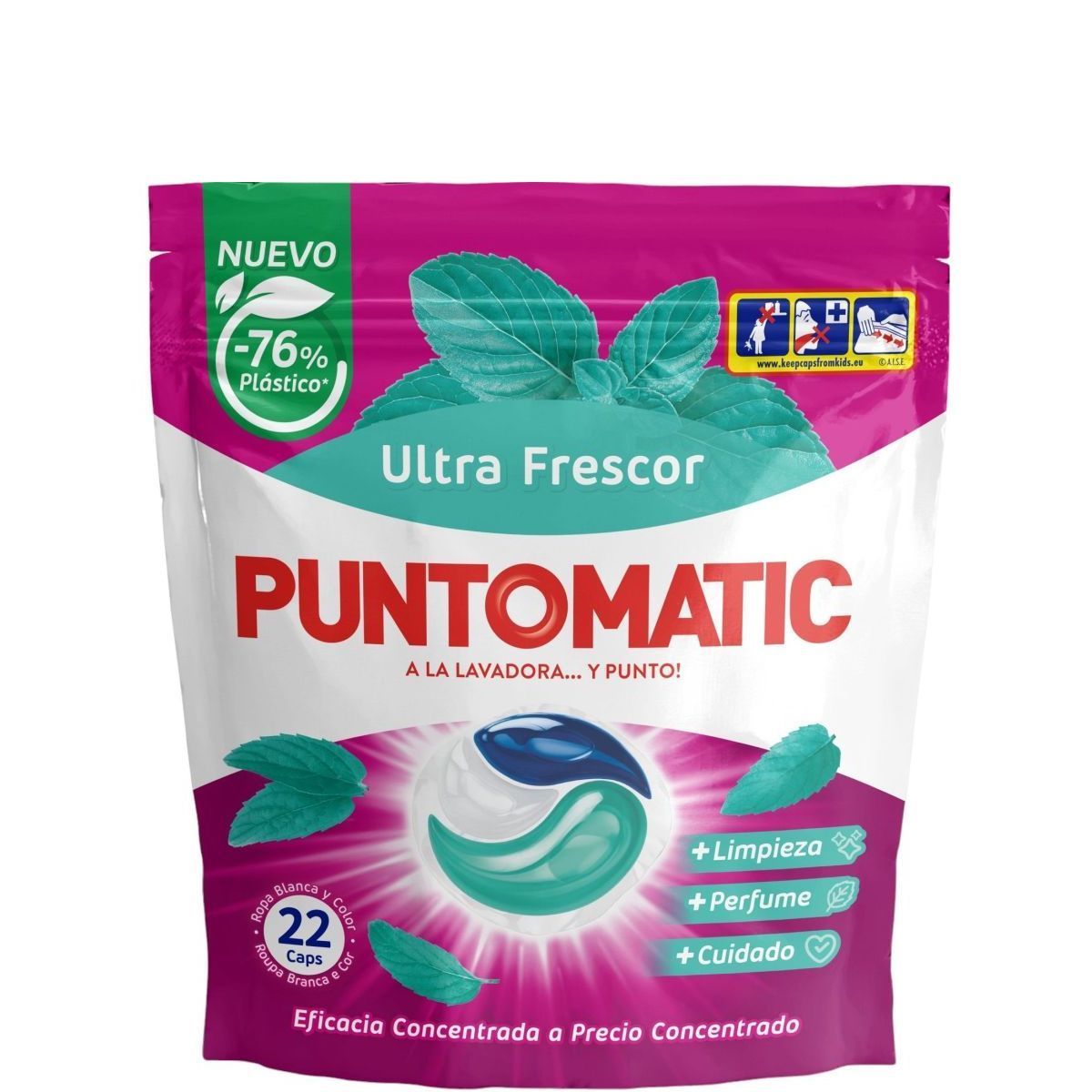 Capsulas puntomatic ultrafrescor
