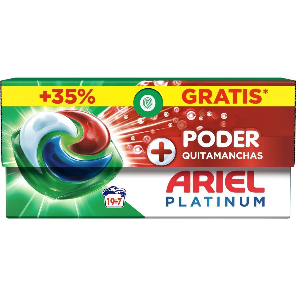 Ariel quitamanchas + poder 19+7