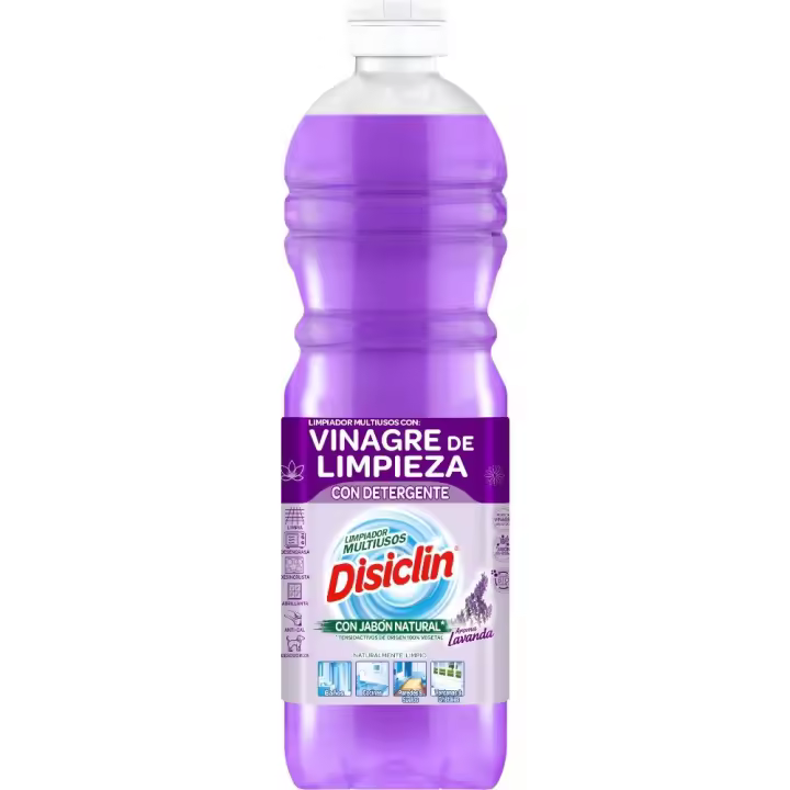 Vinagre de limpieza con detergente Lavanda Disiclin