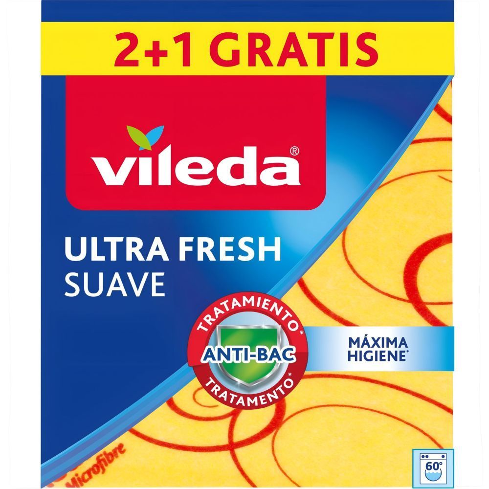 Bayeta Vileda suave 2+1