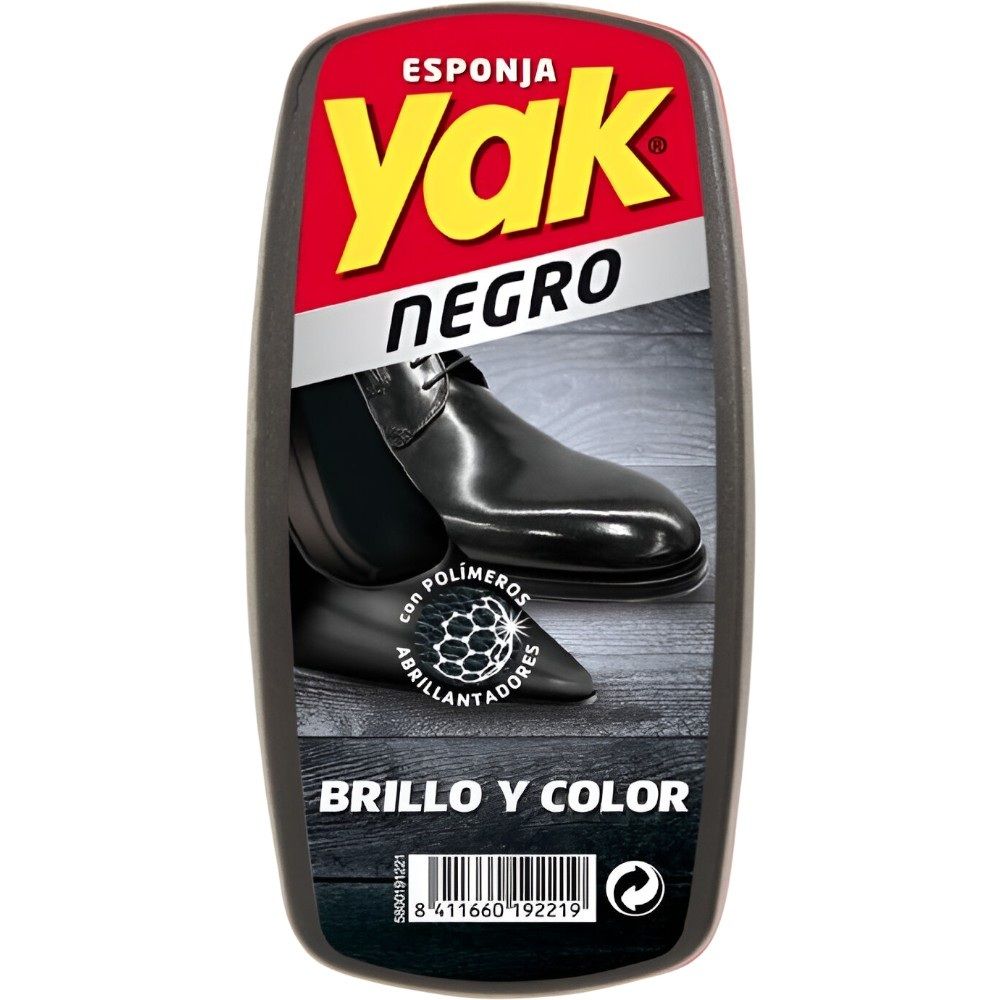 Limpia calzado instantaneo negro Yak